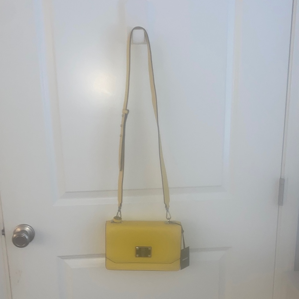 Yellow Crossbody Bag DKNY